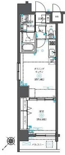フェニックス横濱初音町【4階】の間取り