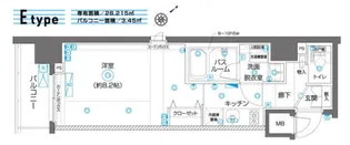 ZOOM横濱EAST【9階】の間取り