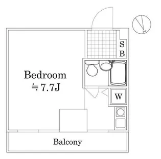 シーアイマンション鶴見【9階】の間取り
