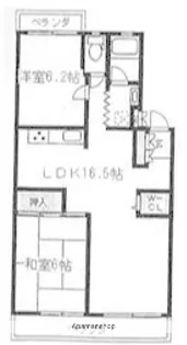 エクセルコート【4階】の間取り