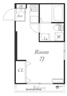 ダイヤモンドヒルズ阪東橋【2階】の間取り