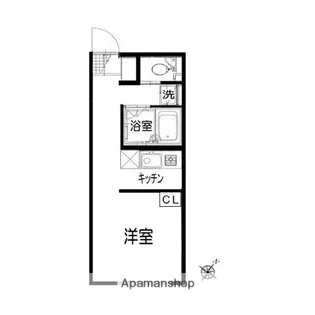 能見台ロイヤルコート【1階】の間取り