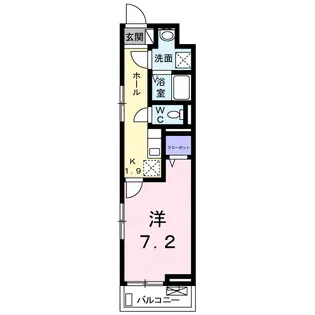 イリーデ相模が丘【2階】の間取り