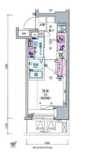 神奈川県横浜市南区宮元町1丁目【マンション】の間取り