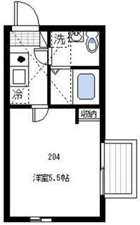 アビターレ杉田【2階】の間取り
