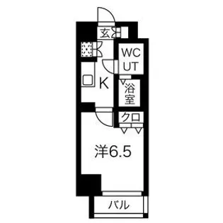スパシエ横浜大通り公園【9階】の間取り