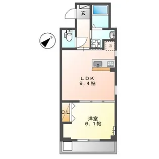 グレーシア・マーレ 金沢八景【2階】の間取り
