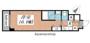 ラヴァージュ小町【5階】の間取り