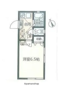セントラル川崎【1階】の間取り
