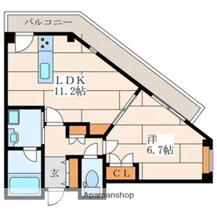 エタニティ金沢文庫【3階】の間取り