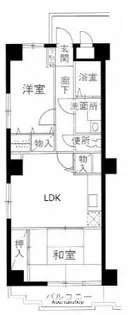 MAISON DE 山田【4階】の間取り