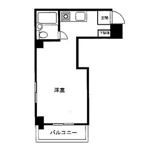 ストークパレス横浜【7階】の間取り