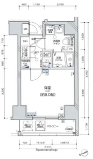 ディアレイシャスID横浜南【2階】の間取り