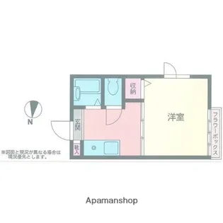 コープ大橋【1階】の間取り