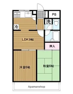 グランドエル山太【4階】の間取り