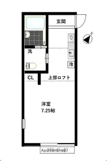 ルシエル横浜南【2階】の間取り