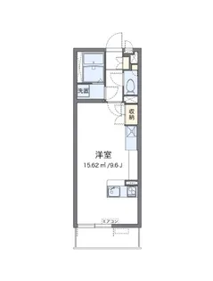 ミランダブルーアゼリア【3階】の間取り