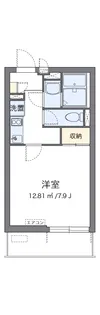 クレイノ帰燕館【3階】の間取り