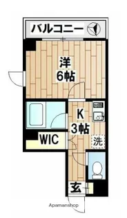 ドヌール・ローゼ【2階】の間取り