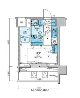 リヴシティ横濱新川町弐番館【10階】の間取り