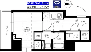ステージファースト横浜阪東橋【10階】の間取り