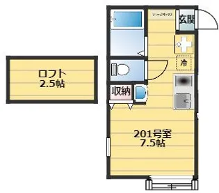 神奈川県横浜市磯子区杉田3丁目【アパート】の間取り
