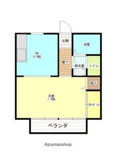 クレセントY【2階】の間取り