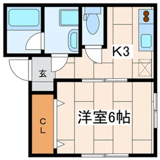 ベルハイツ【2階】の間取り