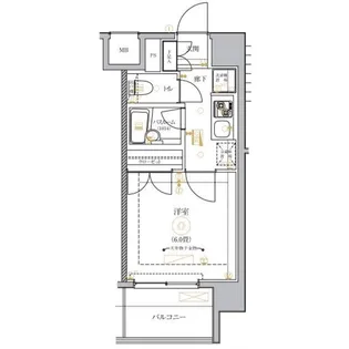 神奈川県横浜市中区松影町2丁目【マンション】の間取り