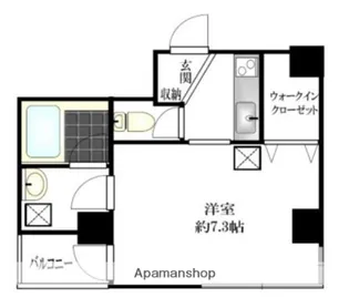 グロース横浜【8階】の間取り
