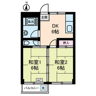 神奈川県川崎市中原区新丸子東2丁目【マンション】の間取り