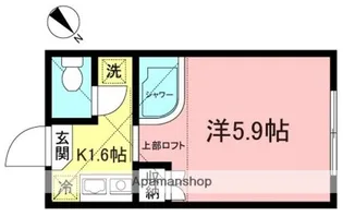 アンベリール【1階】の間取り