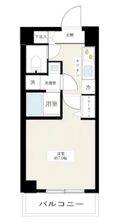 MAXIV武蔵新城【5階】の間取り