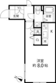 東京都品川区西大井4丁目【マンション】の間取り