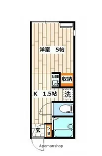 アルモ金沢文庫【1階】の間取り