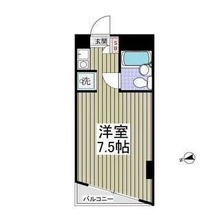シーサイドコート金沢八景【3階】の間取り