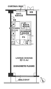 アーバンパーク溝の口【0505号室】の間取り