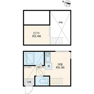 ヒルズ洋光台ⅡA棟【2階】の間取り