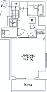 グランド・ガーラ横浜関内【8階】の間取り