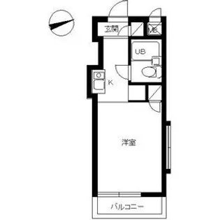 スカイコート日吉【301号室号室】の間取り