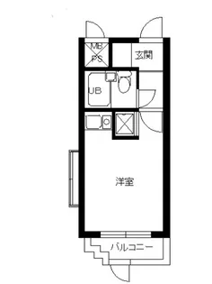 スカイコート横浜弘明寺【101号室号室】の間取り