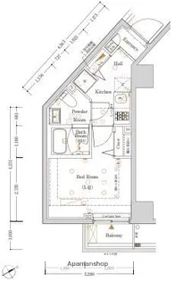 LOG鶴見【3階】の間取り