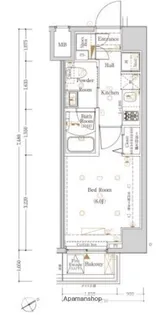 LOG鶴見【4階】の間取り