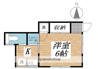 COCO SUMOO(旧岸本アパート)【203号室】の間取り