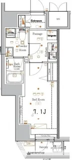GENOVIA川崎Ⅲ【12階】の間取り