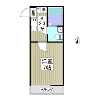 アザーレ・ターコイズ【2階】の間取り