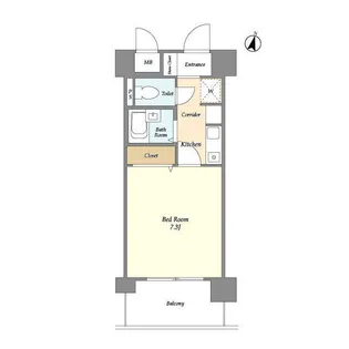 アプリーレ藤が丘【3階】の間取り