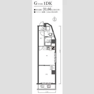 MAXIV日吉【4階】の間取り