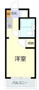 サンホワイト磯子【2階】の間取り