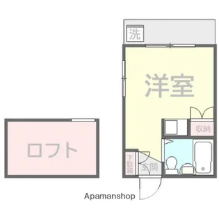 タカハウス【1階】の間取り